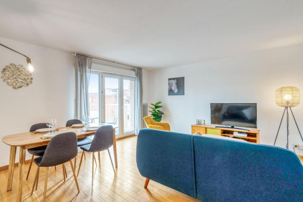 2Br In Toulouse Colors With Balcony - Welkeys Apartment Exterior foto